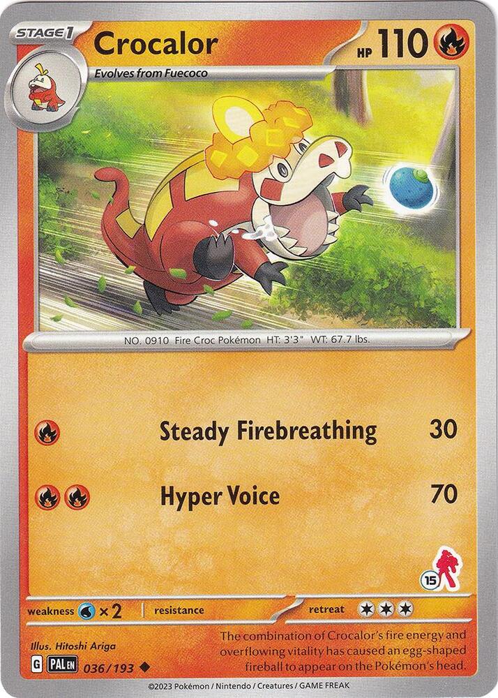 Crocalor - Armarouge 15 card image