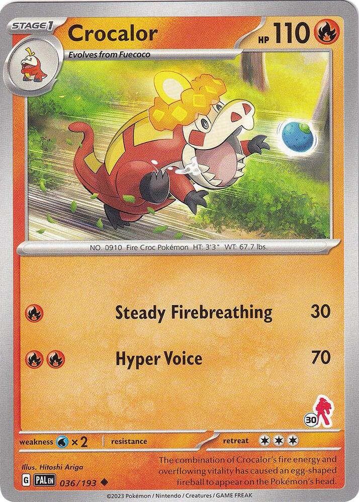 Crocalor - Armarouge 30 card image