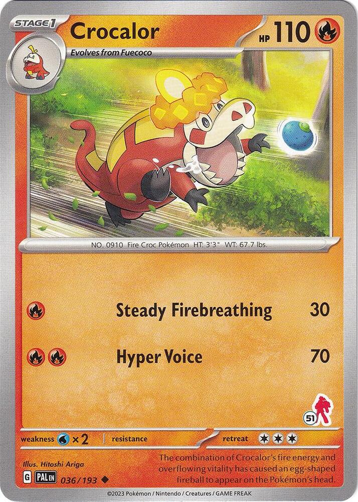 Crocalor - Armarouge 51 card image