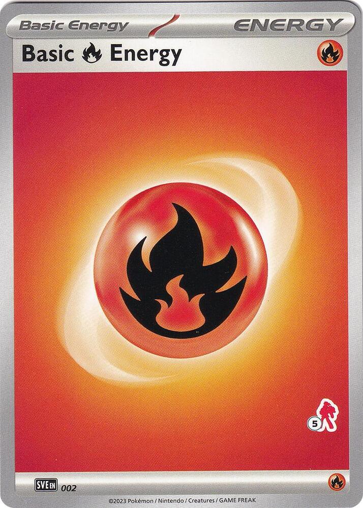 Basic Fire Energy - Armarouge 5 card image