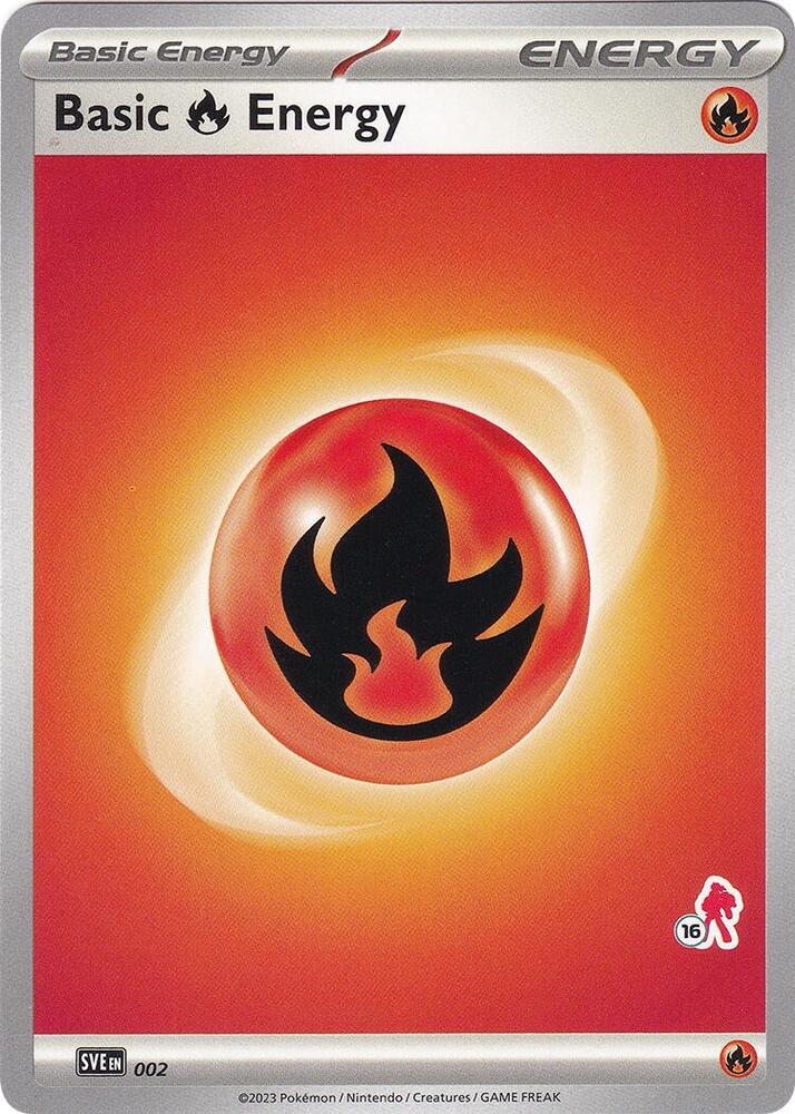 Basic Fire Energy - Armarouge 16 card image