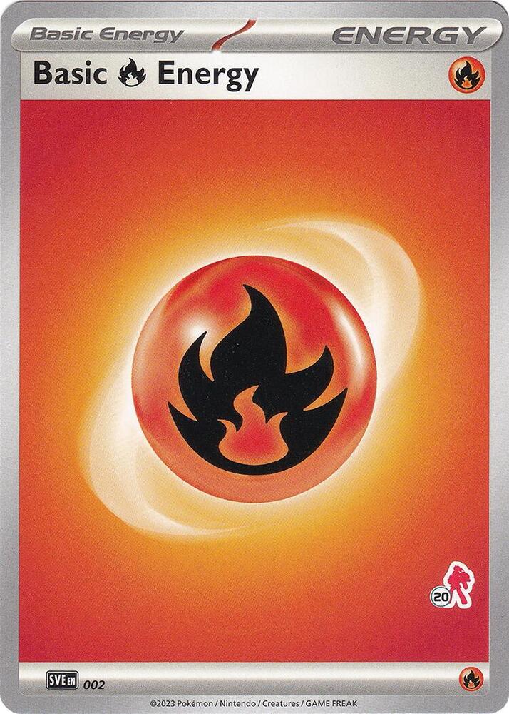 Basic Fire Energy - Armarouge 20 card image