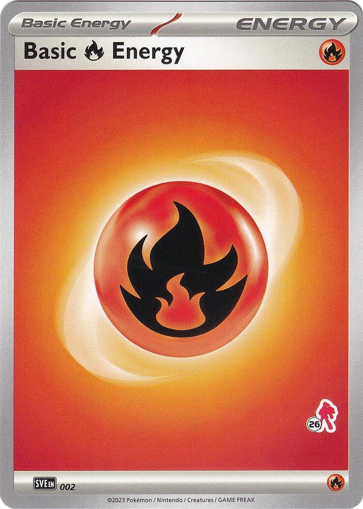 Basic Fire Energy - Armarouge 26 card image