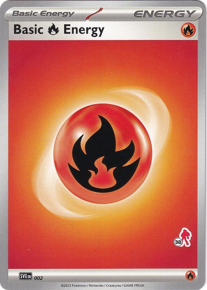 Basic Fire Energy - Armarouge 38 card image
