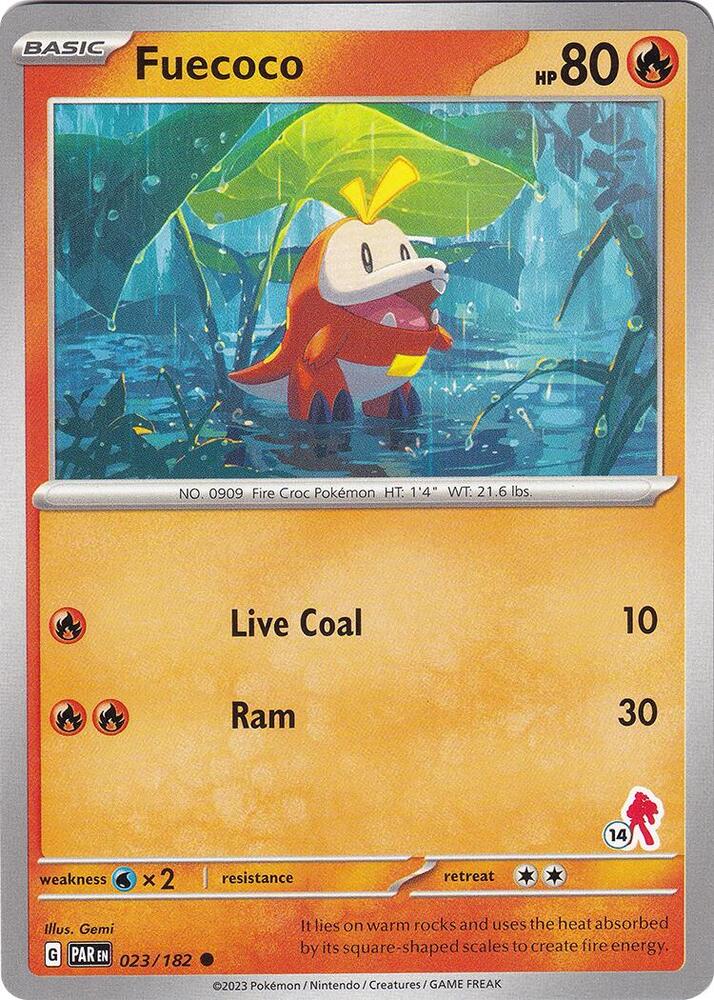 Fuecoco - Armarouge 14 card image
