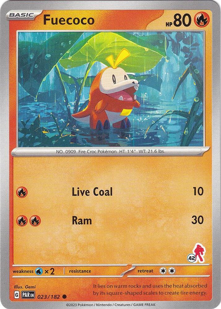 Fuecoco - Armarouge 42 card image