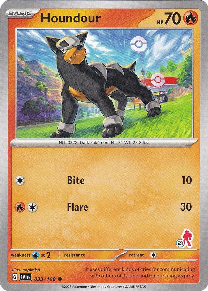 Houndour - Armarouge 21 card image