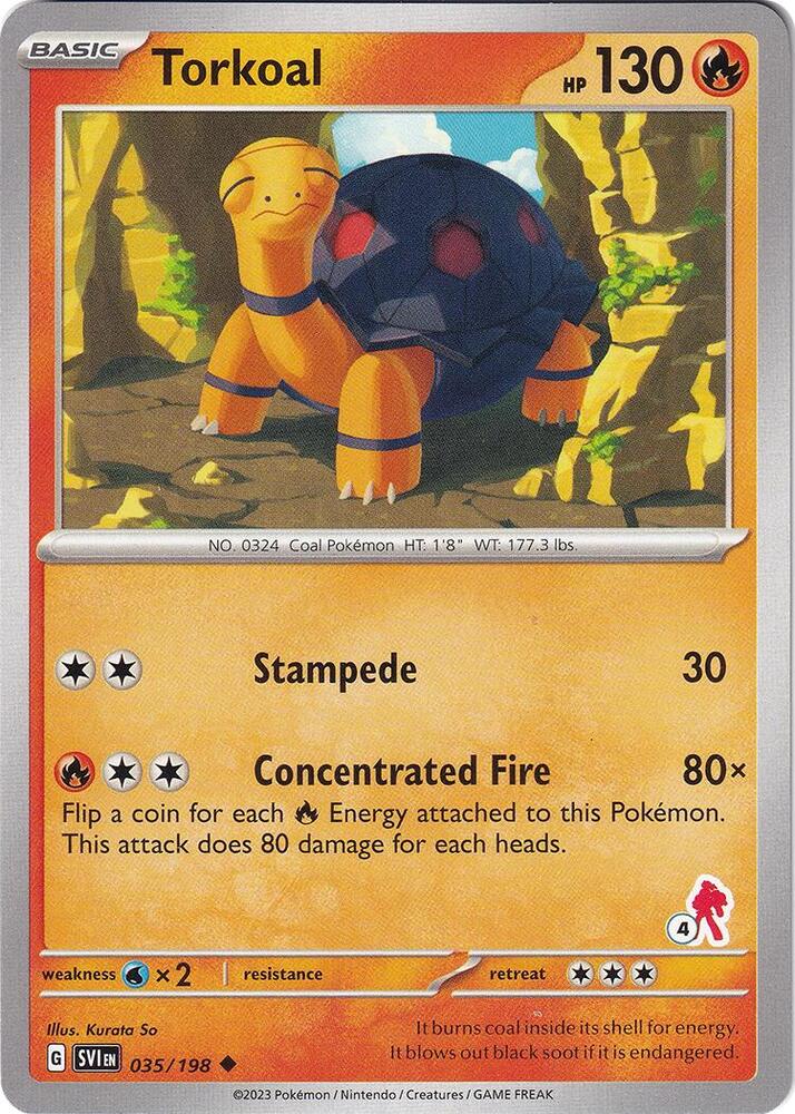Torkoal - Armarouge 4 card image