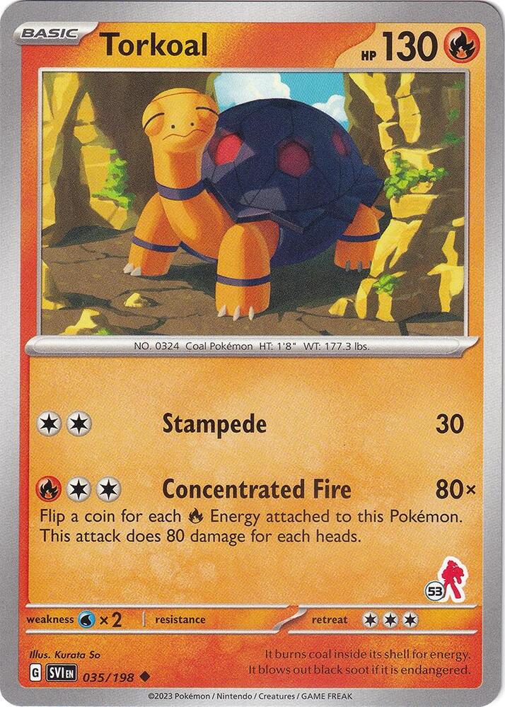 Torkoal - Armarouge 53 card image