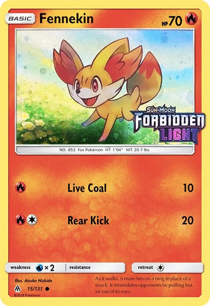 Fennekin - 15/131 (Toys R' Us Promo) card image