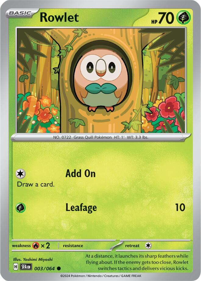 Rowlet card image