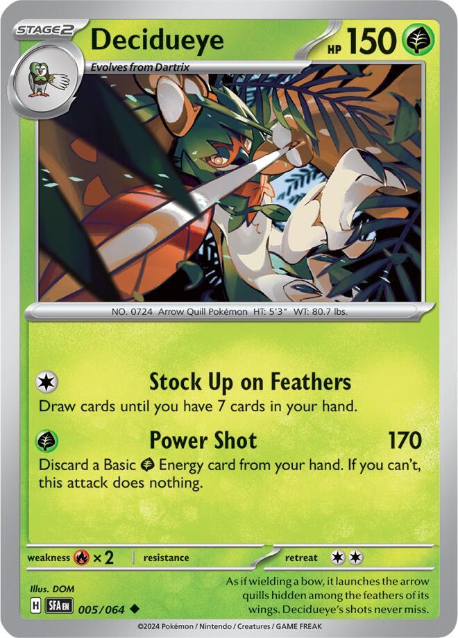 Decidueye card image