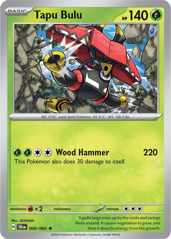 Tapu Bulu - 006/064 card image