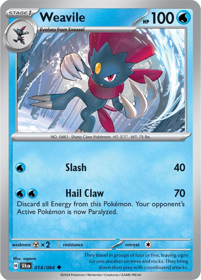 Weavile card image