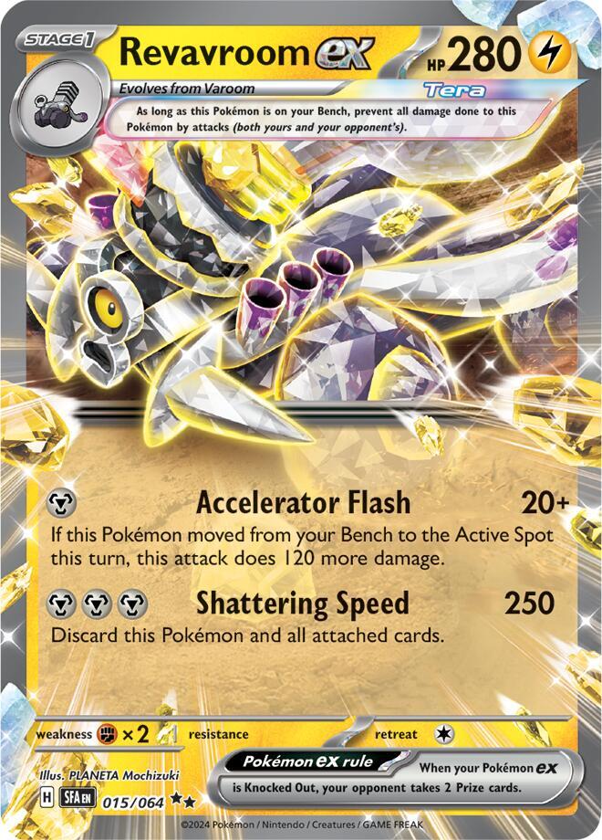 Revavroom ex - 015/064 card image