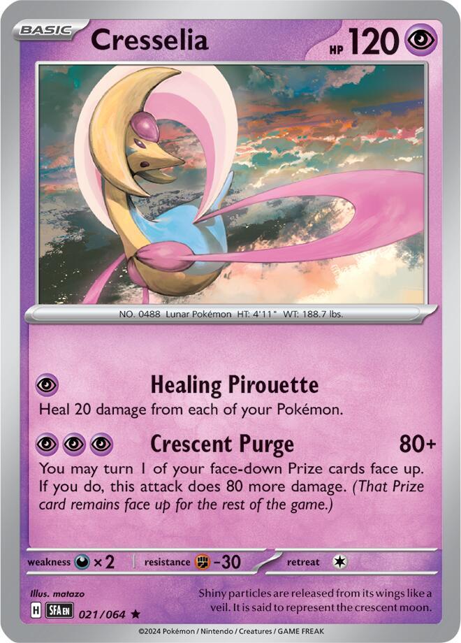Cresselia - 021/064 card image