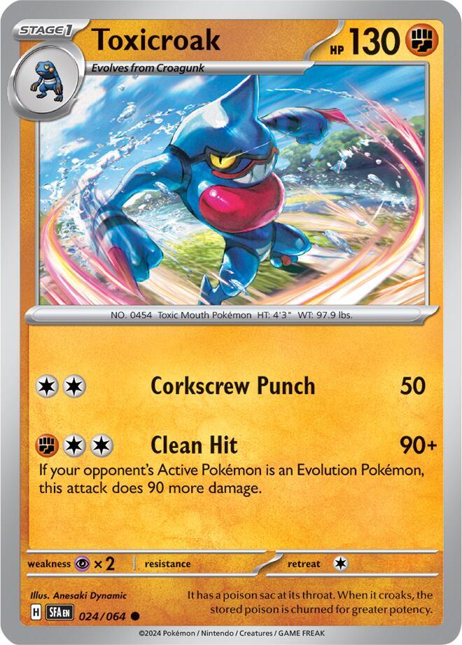 Toxicroak card image