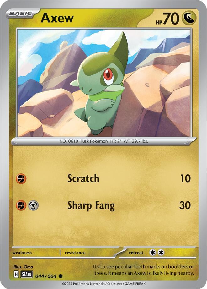 Axew card image