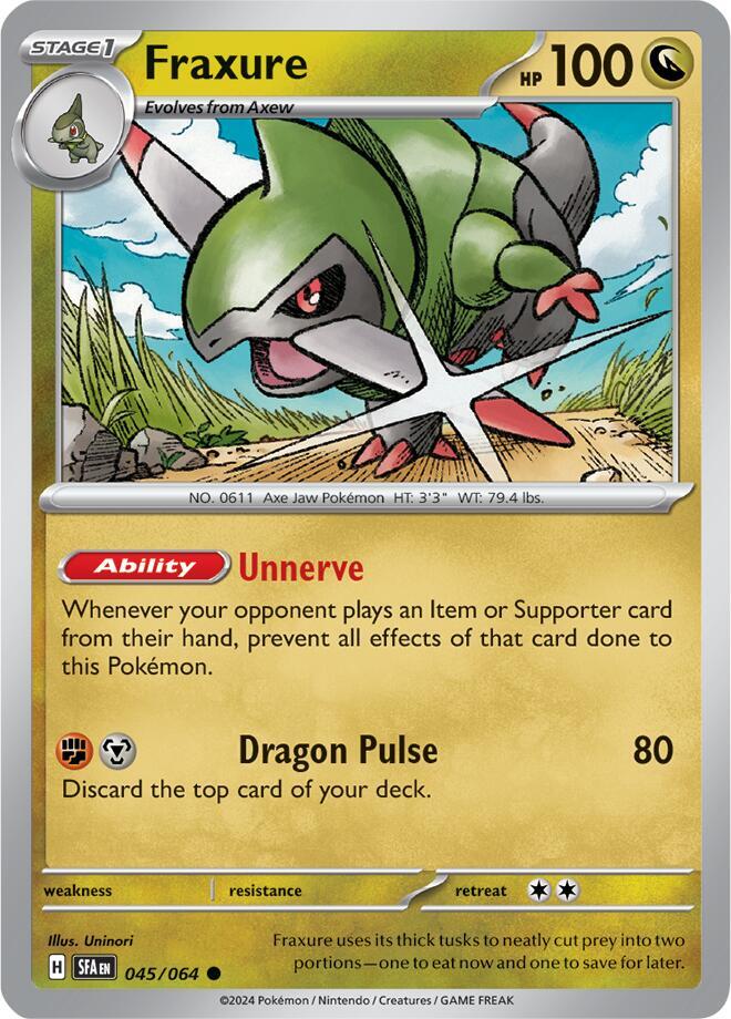 Fraxure - 045/064 card image