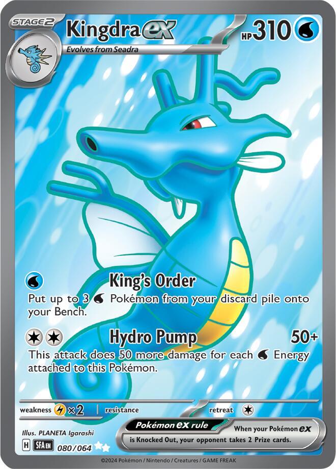 Kingdra ex - 080/064 card image