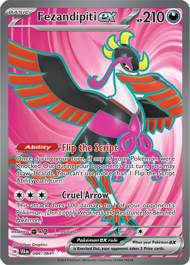 Fezandipiti ex - 084/064 card image