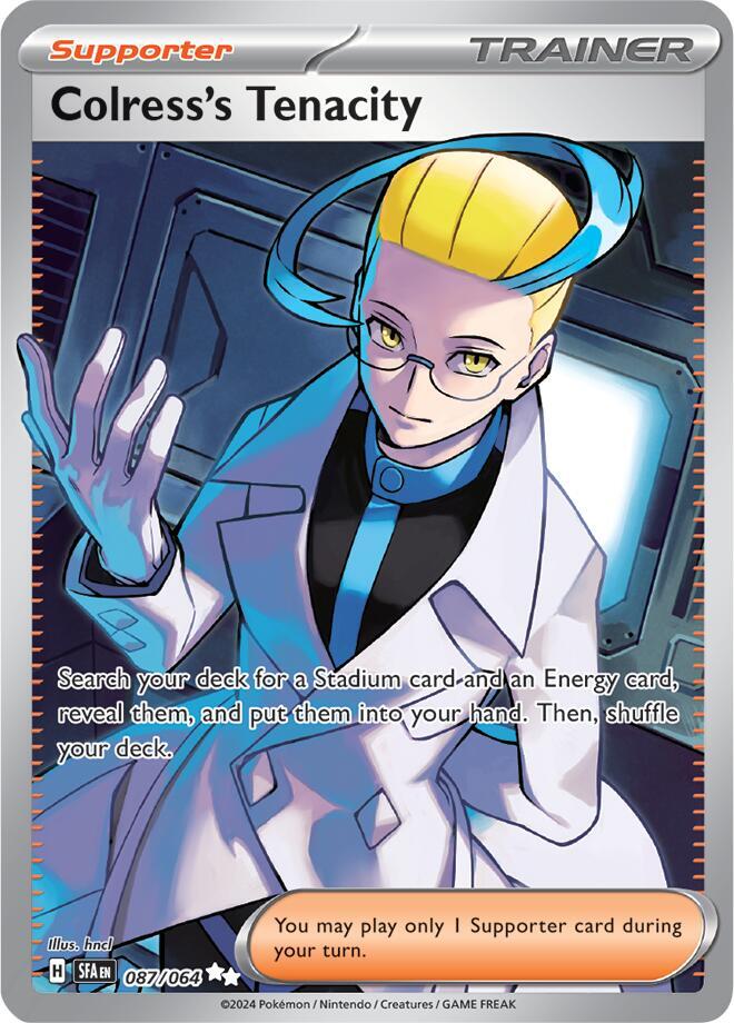 Colress's Tenacity - 087/064 card image