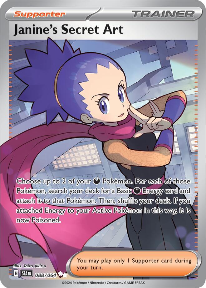 Janine's Secret Art - 088/064 card image