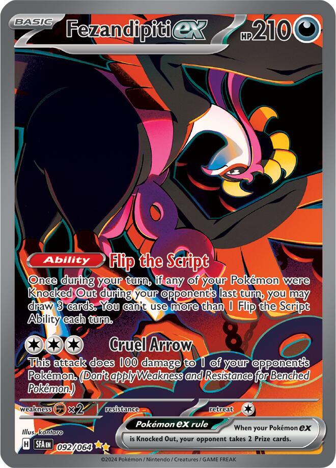 Fezandipiti ex - 092/064 card image