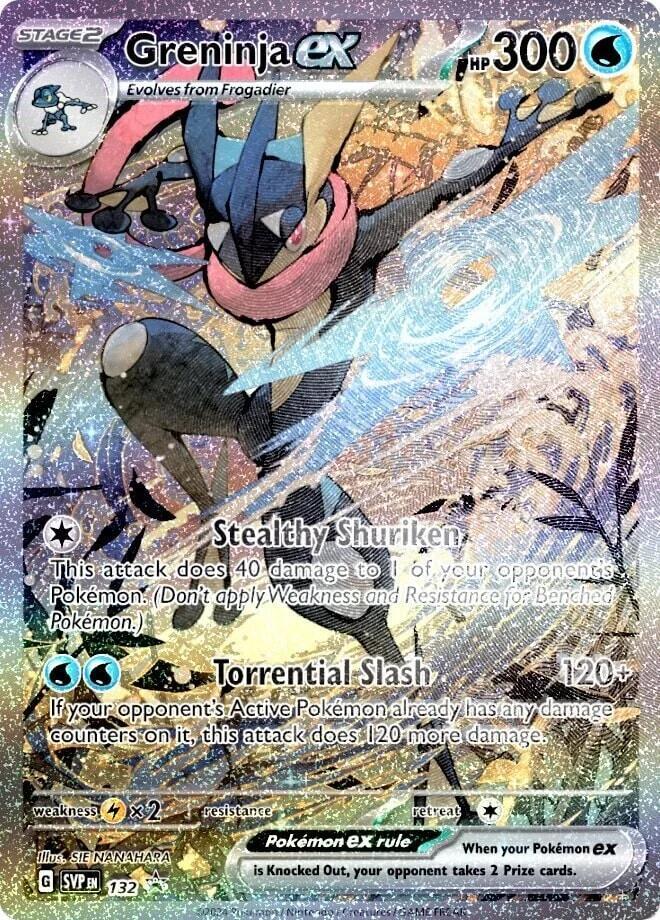 Greninja ex - 132 card image