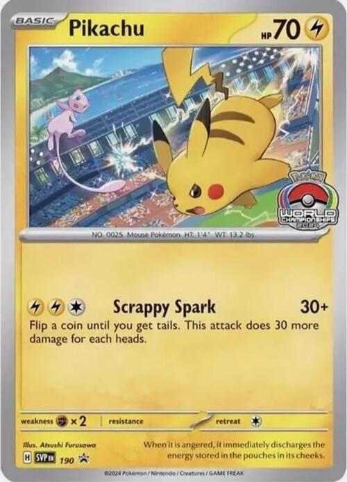 Pikachu - 190 card image