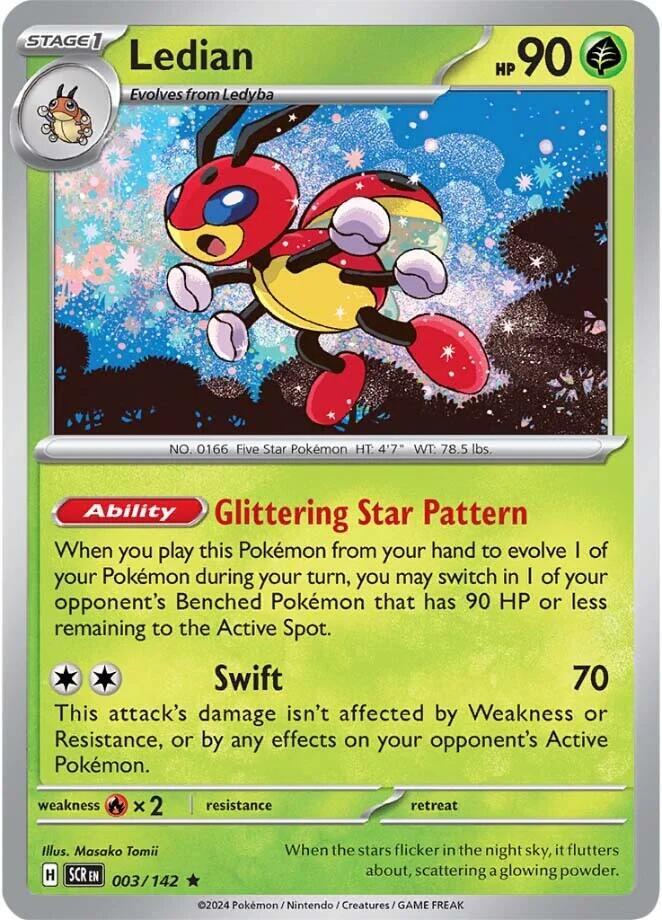 Ledian - 003/142 card image