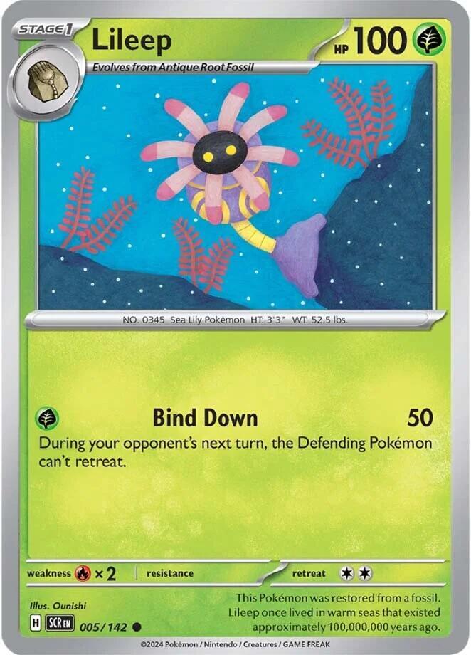 Lileep - 005/142 card image