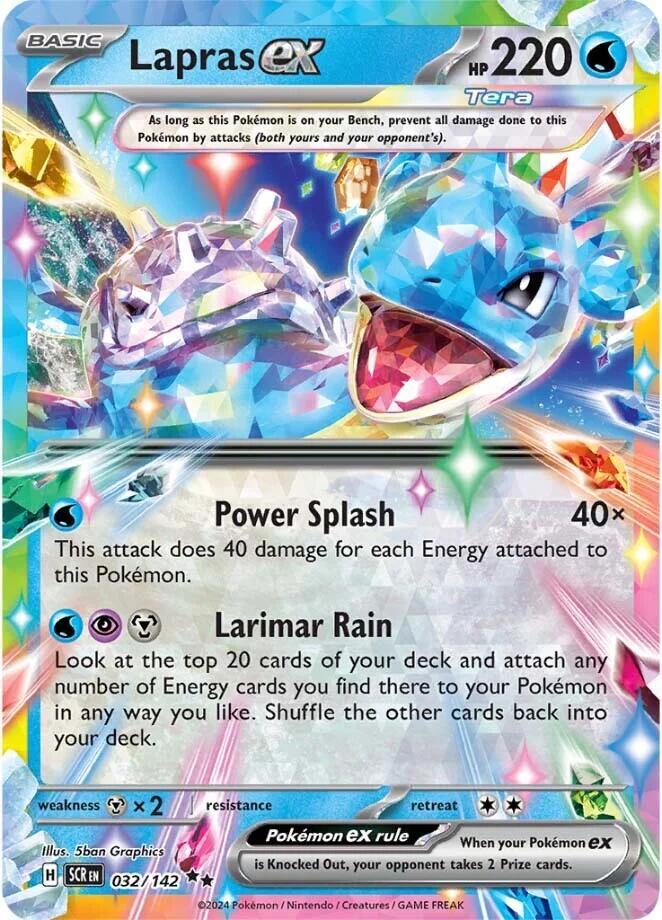 Lapras ex - 032/142 card image