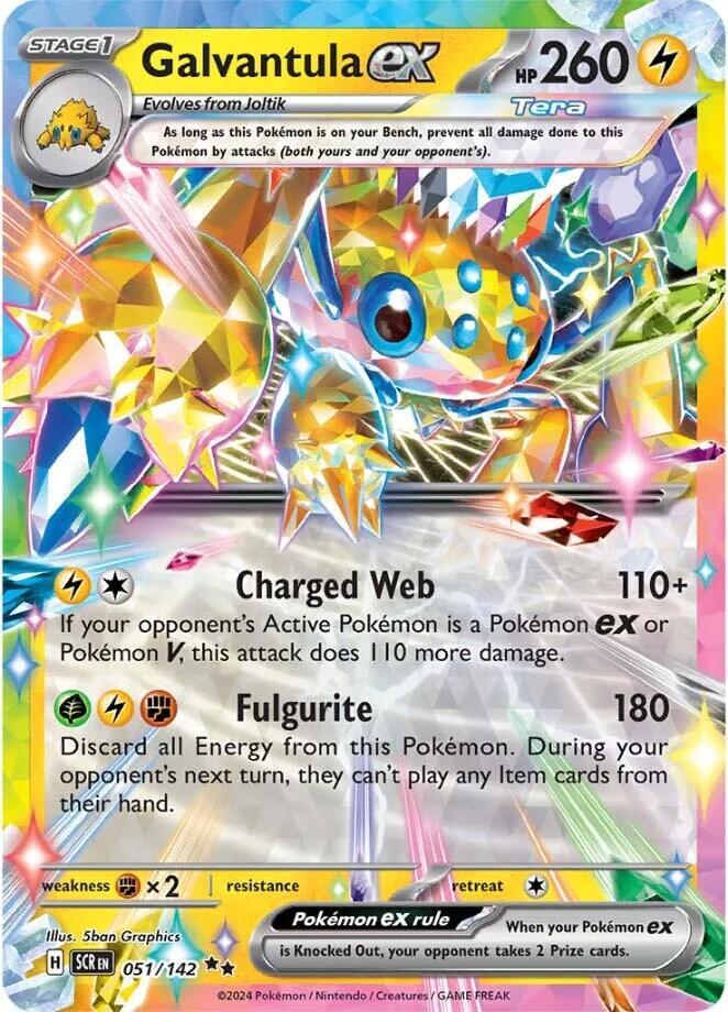 Galvantula ex - 051/142 card image
