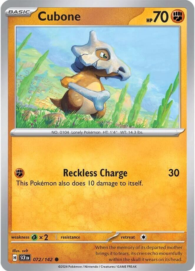 Cubone card image