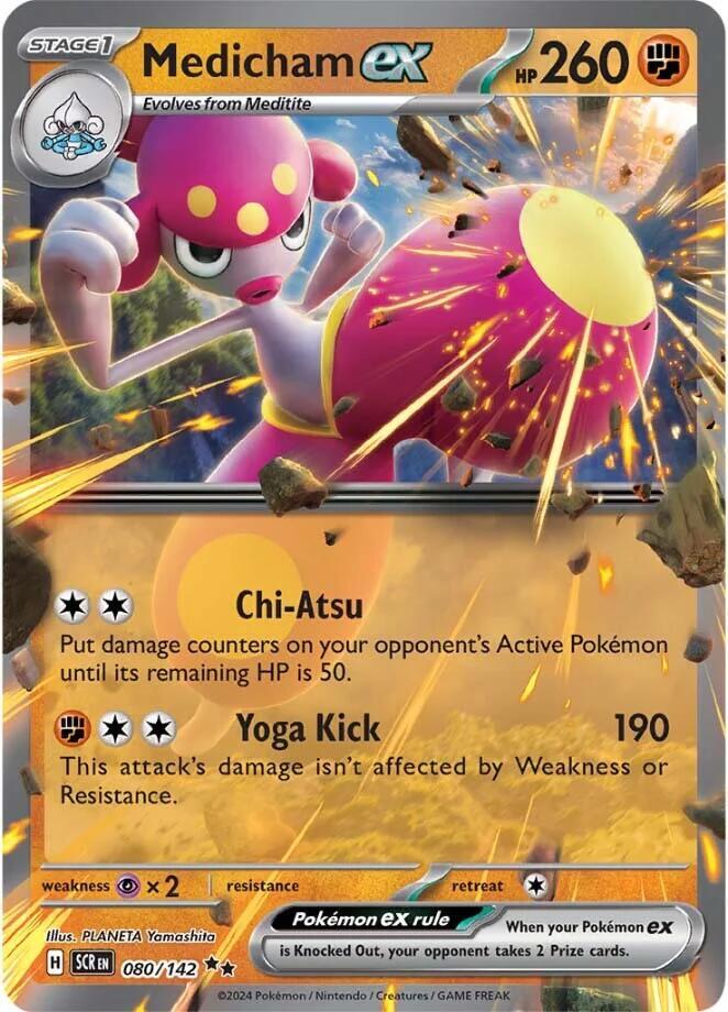 Medicham ex - 080/142 card image