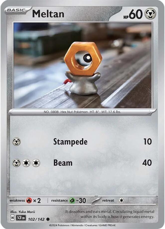 Meltan - 102/142 card image