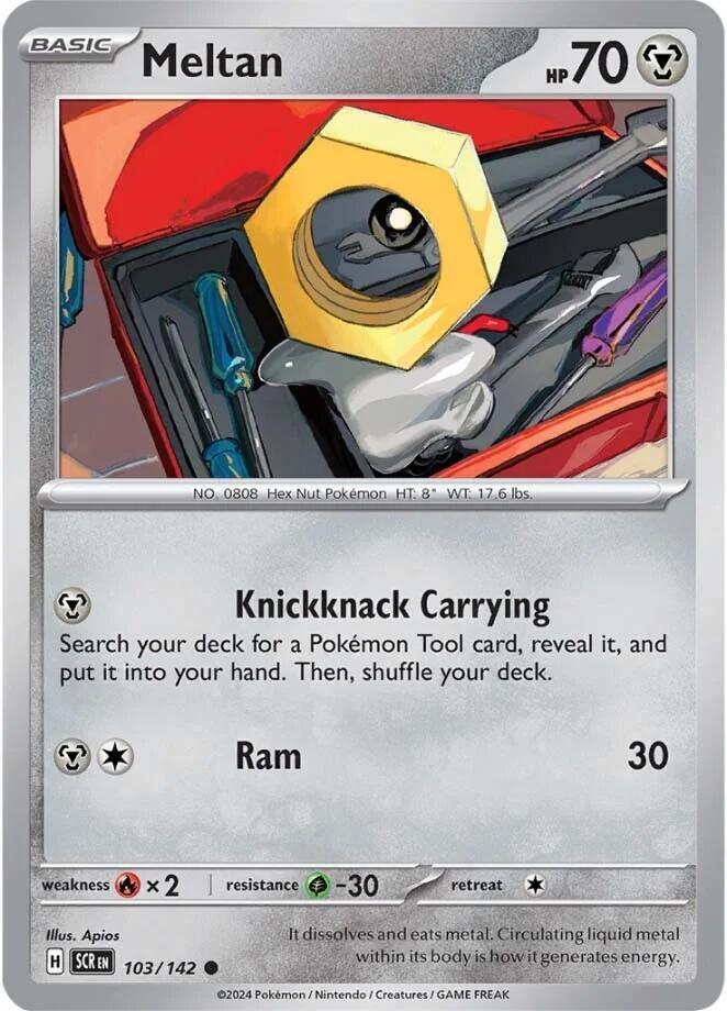 Meltan - 103/142 card image