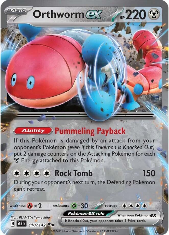 Orthworm ex - 110/142 card image