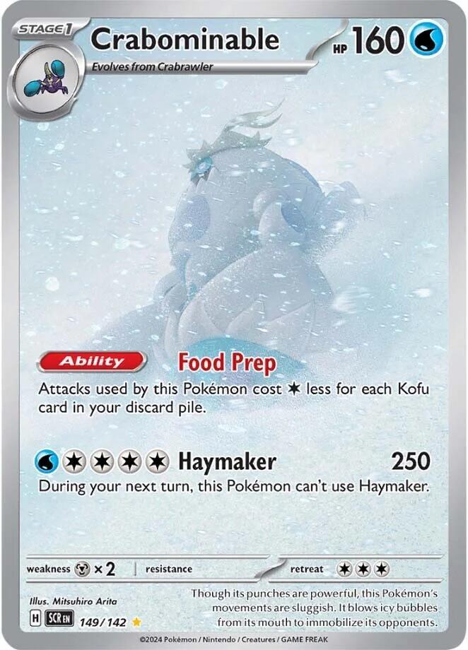 Crabominable - 149/142 card image