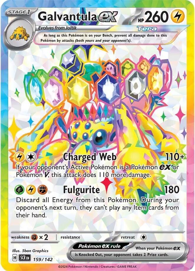 Galvantula ex - 159/142 card image