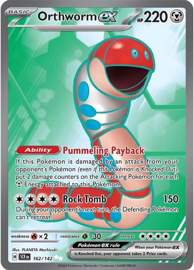 Orthworm ex - 162/142 card image