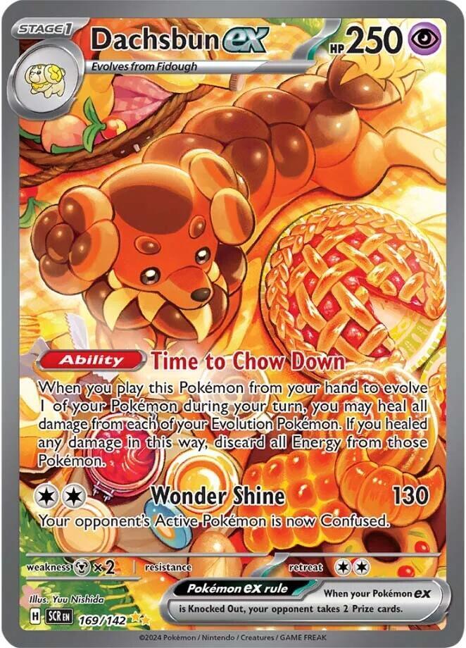 Dachsbun ex - 169/142 card image