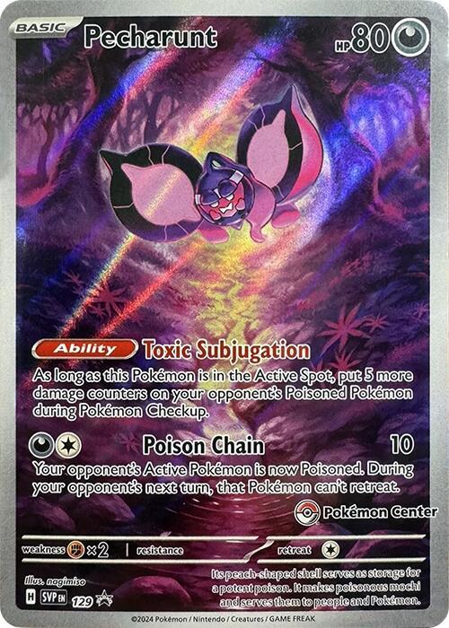 Pecharunt - 129 (Pokemon Center Exclusive) card image