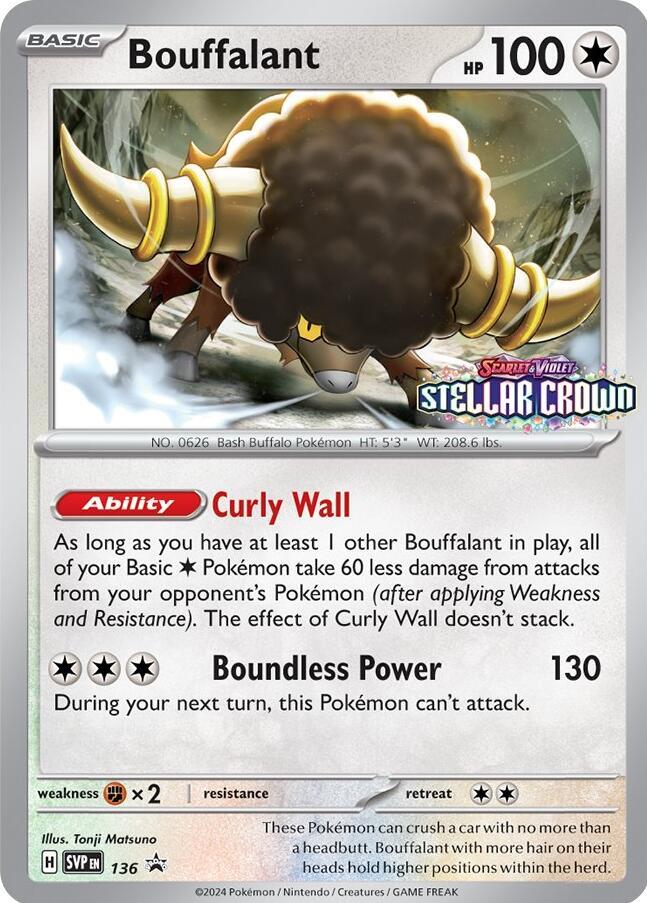 Bouffalant - 136 card image