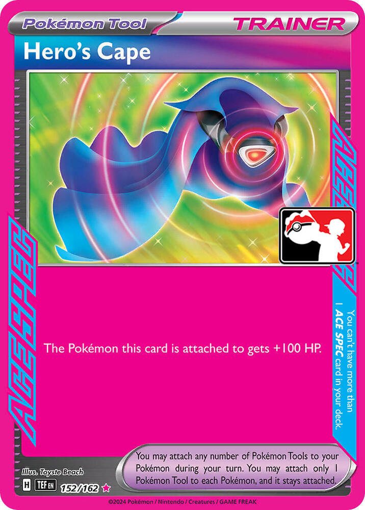 Hero's Cape - 152/162 card image