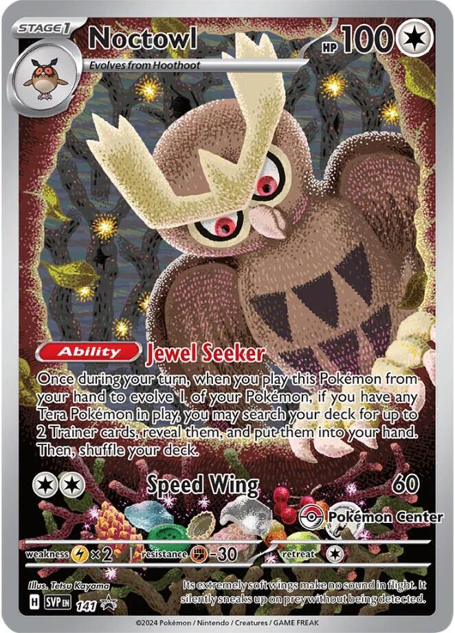 Noctowl - 141 (Pokemon Center Exclusive) card image