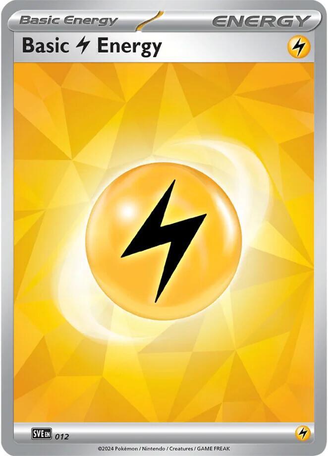 Basic Lightning Energy - 012 card image