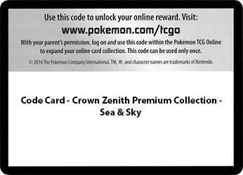 Code Card - Sea & Sky Premium Collection card image