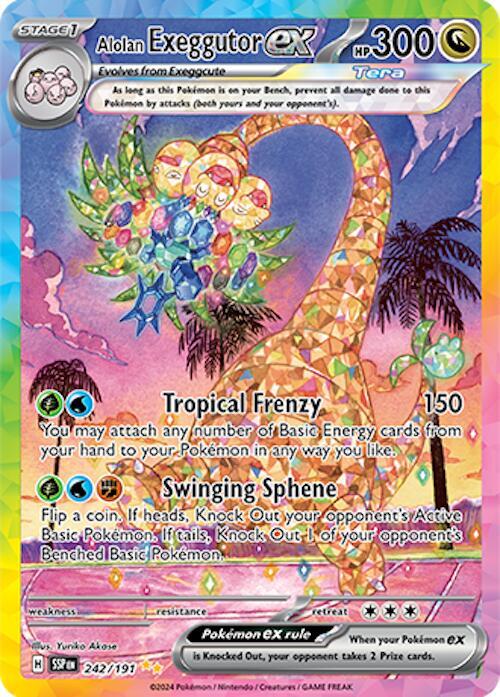 Alolan Exeggutor ex - 242/191 card image
